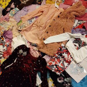 Girls clothing, shoes and accessories